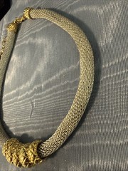 Lot Of 2 Vintage Necklaces Monet liz Claiborne Centipede Style Statement