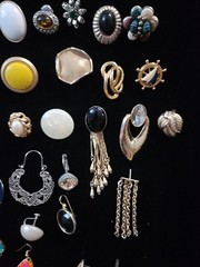 Vintage “Single” Earring/ Crafting Lot of over 65. 13 Signed 1.2lbs