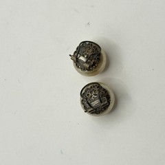 Art Deco French Faux Pearl Waterfall Clip On Dangle Drop Earrings