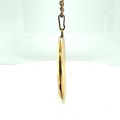 24 Inch 12K Gold Filled Picture Locket Necklace
