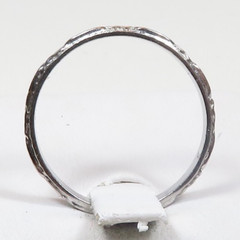 Antique Art Deco 1920’s Wedding Band Ring Platinum Finger Size 7 UK-N1/2 2.62MM