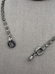 Vintage Art Deco Choker Style Clear Rhinestones- See Description
