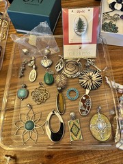 Estate Jewelry LOT 320+ QVC Designer 925 Silver RINGS Earrings Necklace Bracelet