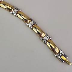 Vintage Chain Bracelet X Multi-Tone 7.25″