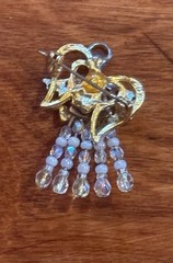 Beautiful Vintage Guardian Angel Brooch