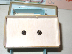 Vintage 1950-60’s 14K Gold Filled Heart Screw Back Post Earrings by Marathon Co.