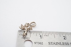 Vintage Sterling Silver 925 Angel Pendant