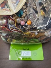 5.07 Pound Bulk Costume Fashion Jewelry Lot Junk Craft Resale Multi Purpose A