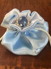 Platinum Natural Unheated 14.24 tcw Sapphire & Diamond Ring, GIA Report