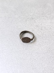 Antique Brass Viking Ring 13th – 15th Century Size 1.5 Found In Ukraine (1)