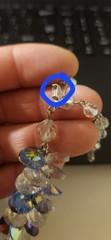 Vintage Vendome Austrian Aurora Borealis Crystal Rhinestone Cluster