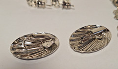 Lot of 6 Pairs Vintage Unbranded & 1 Branded Sterling Silver Fashion Earrings