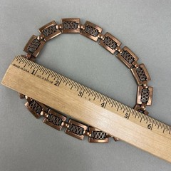 Vintage Renoir Copper Necklace q3z