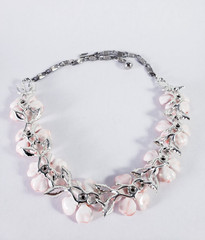 Vintage Lisner Dogwood Thermoset & Rhinestone Necklace, Bracelet and Earring Set