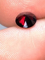 UNIQUE RARE RED BLOOD RUBY GEM OLD FROM BURMA MOGOK
