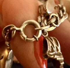 Vintage Sterling Silver Guilloche Hearts Turtle Articulated 19 Charms 44g