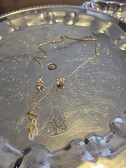 vintage eyeglass necklace chain