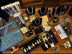 Estate Jewelry LOT 320+ QVC Designer 925 Silver RINGS Earrings Necklace Bracelet