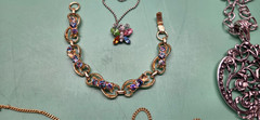 Vintage Costume Jewelry Lot Earrings Necklaces Bracelets Avon