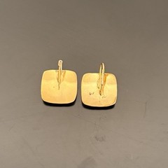 VTG SAILBOAT ENAMEL Nautical Pierced Earrings Red White Blue Cape Cod Cruise
