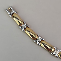 Vintage Chain Bracelet X Multi-Tone 7.25″
