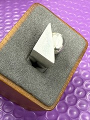 ❤️Vintage Mexico 925 Sterling SIlver Unique Look Abstract Ring sz 7 (1)