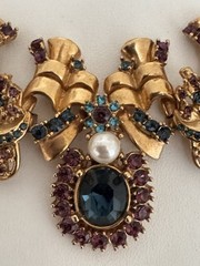 Vintage Ciner Necklace – Wonderful, Colorful, Art Deco Hints, Excellent & Signed