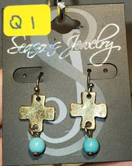 Vintage Costume Jewelry Earrings for pierced ears NIP – READ!