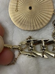 Lot Of 4 Bracelets Avon,Kramer,Coro & Trifari Vintage Gold Tone