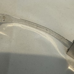 Vintage Marathon Sterling Silver Bangle Bracelet Signed