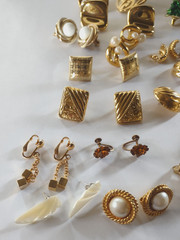 Costume Jewelry Lot Many Signed Kenneth J Lane Trifari Marvella Nina Ricci +