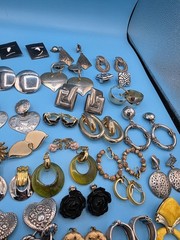 Vintage Clip-on And Screw Back Earrings **READ DESCRIPTION**