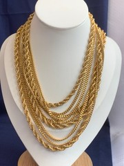 Vtg Costume Jewelry Lot Park Lane Goldette Monet Carolee Sarah Cov BSK Avon