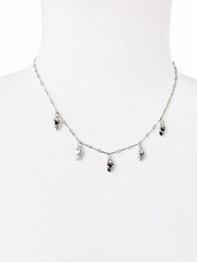 VTG 1990s Yves Saint Laurent YSL Heart Charm Necklace Stackable NWT