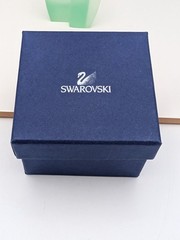 Swarovski Paradise Butterfly Pin 925 Sterling Gold Crystal Stand Box COA No Mag