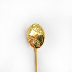 Nice Vintage Victorian Edwardian Art Deco Art Nouveau Etched HAA&CO Stick Pin