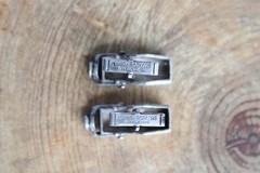 Fenwick & Sailors Sterling Silver Ribbon Microphone Mic Cufflinks 1950’s
