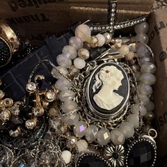 Vintage to Now Jewelry Lot, All Wearable Untested. No Broken. Box B1