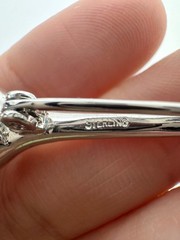 Vintage sterling silver hunting horn brooch pin