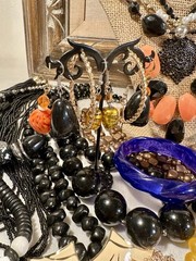 Boho Jewelry Lot 100 Pc. All Wearable Vintage And Modern