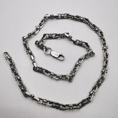 Vintage Beautiful Jewelry Chain, 925 Sterling Silver, Signed 25.99g