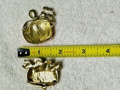 Gold Tone Autumn Fall Enamel Pumpkin Pin Brooch Lot p124