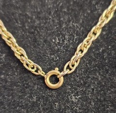 WHITING DAVIS? vtg Locket Necklace Goldtone Lacy Filigree Classic Career Cosplay