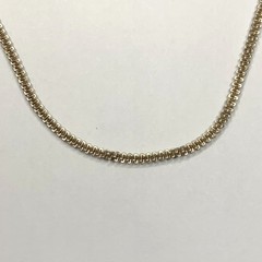 Vintage Sterling Silver Margarita Chain Necklace Mexico 21.5” 2mm 5.0 grams