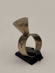Rare Amazigh Berber Handmade Antique Ring – Authentic Moroccan Tuareg Jewelry!