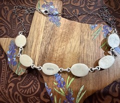 Vintage turquoise choker necklace