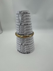 Vintage 14K Gold Filled Marathon Hinged Bangle W/ Floral Etching