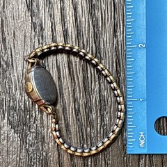 Bulova L5 R325266 Women’s Vintage Quartz Watch Gold Tone Band 17mm Case Quartz