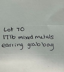 17 Pounds Pierced Vintage To Fashion Mixed Metals Earrings Jewelry Lot #70