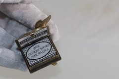 Vintage Raelinda Woad Miniature Book Brooch Angel Fairy Story
